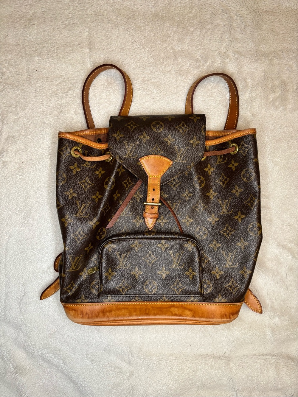 Louis Vuitton Monogram Montsouris Backpack MM M51136